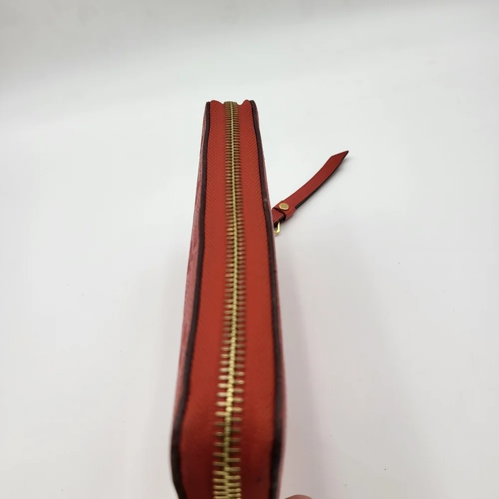 Louis Vuitton Portefeuille Clemence Empreinte Long Zippy Wallet,, authentic!!